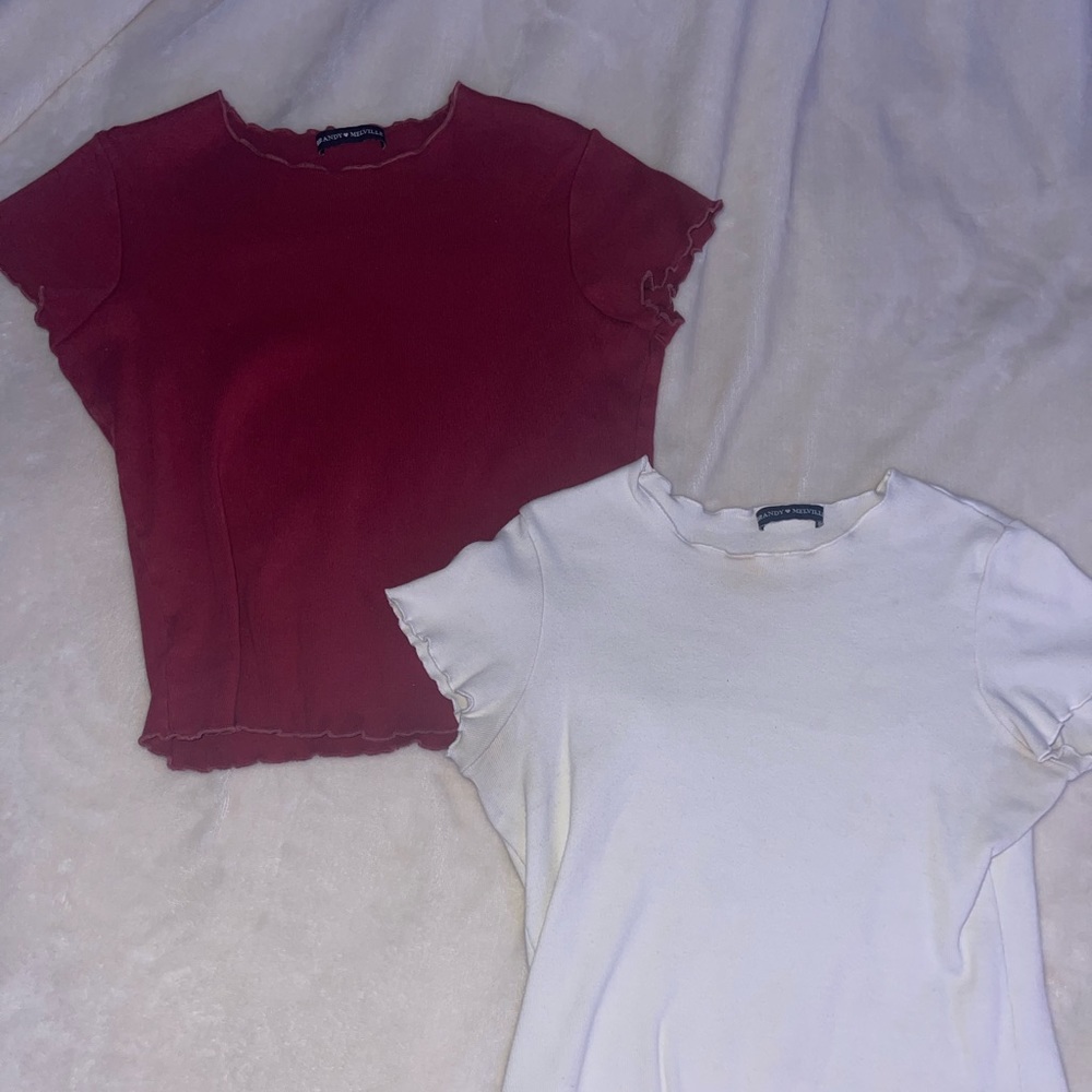ruffled brandy crop!!